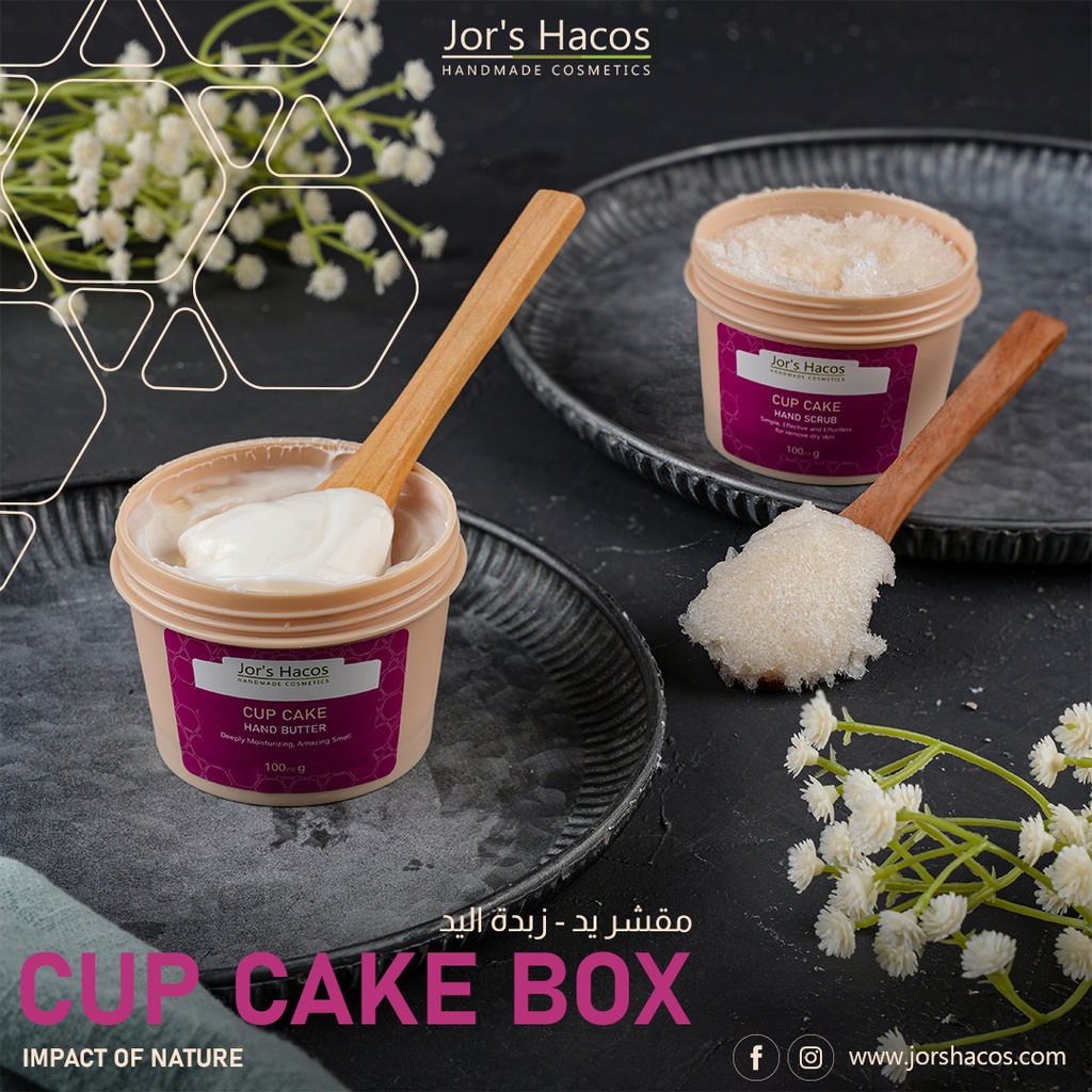 Cup Cake Hand Box